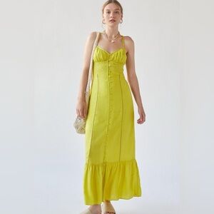 NWT Urban Outfitters Silva Midi Slip Dress SZ M